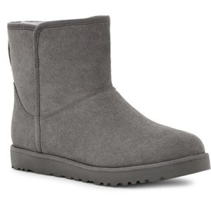 UGG Grey Cory II Genuine Shearling Lined Boots Sz 5.5 US